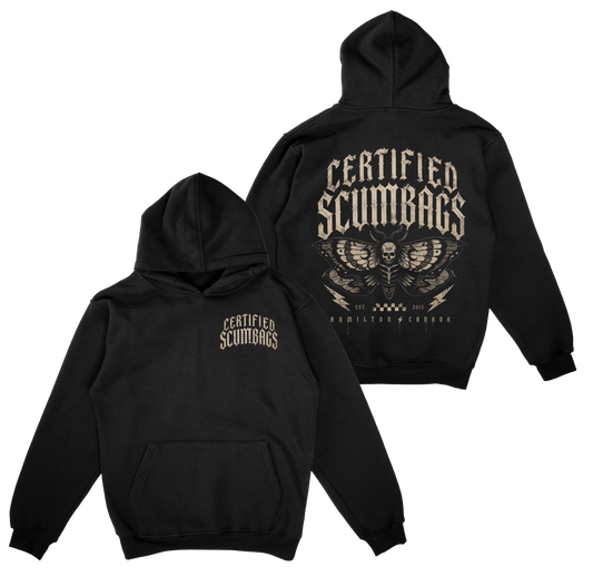 DEATH MOTH HOODIE